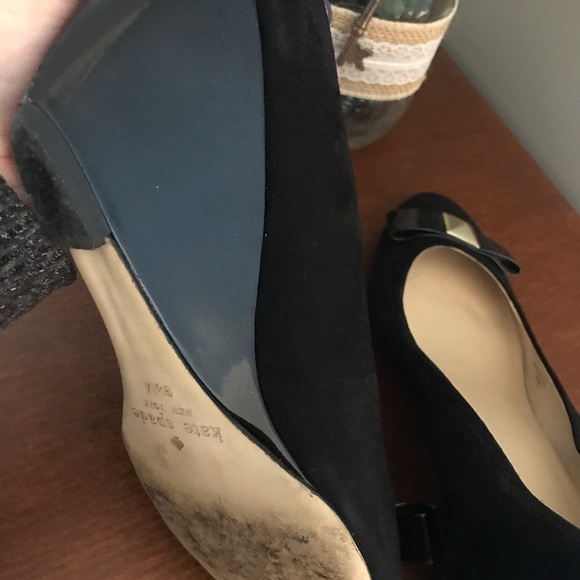 Kate Spade Cayley Suede and Patent Leather Wedge - Picture 5 of 8